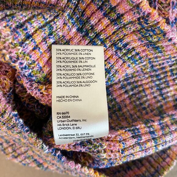 NEW Free People Blair Spacedye Pullover in Candy Combo - Size XS - Picture 3 of 6